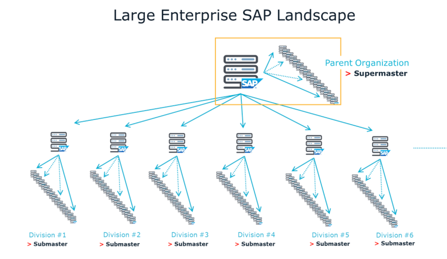 Large Enterprise SAP Landscape